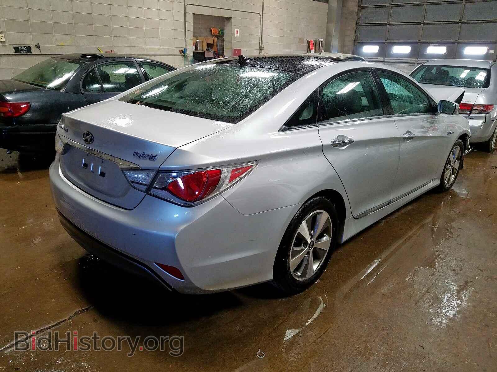 2012 HYUNDAI SONATA - VIN: KMHEC4A43CA028990 - Фото 4