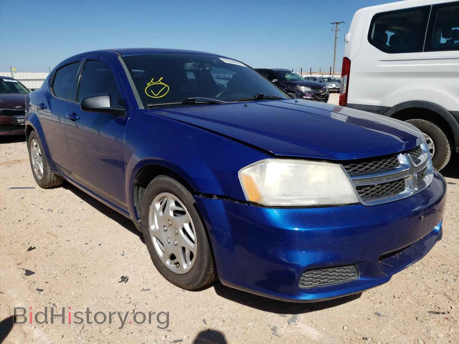 Photo 1C3CDZAB1DN730325 - DODGE AVENGER 2013