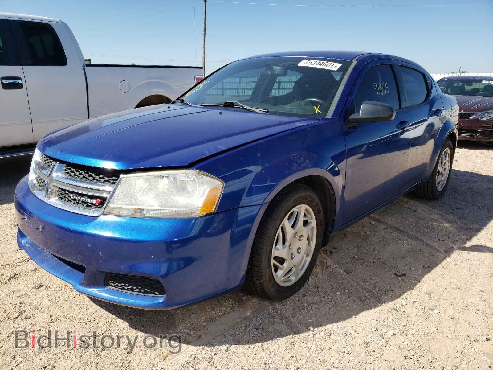 2013 DODGE AVENGER - VIN: 1C3CDZAB1DN730325 - Фото 2