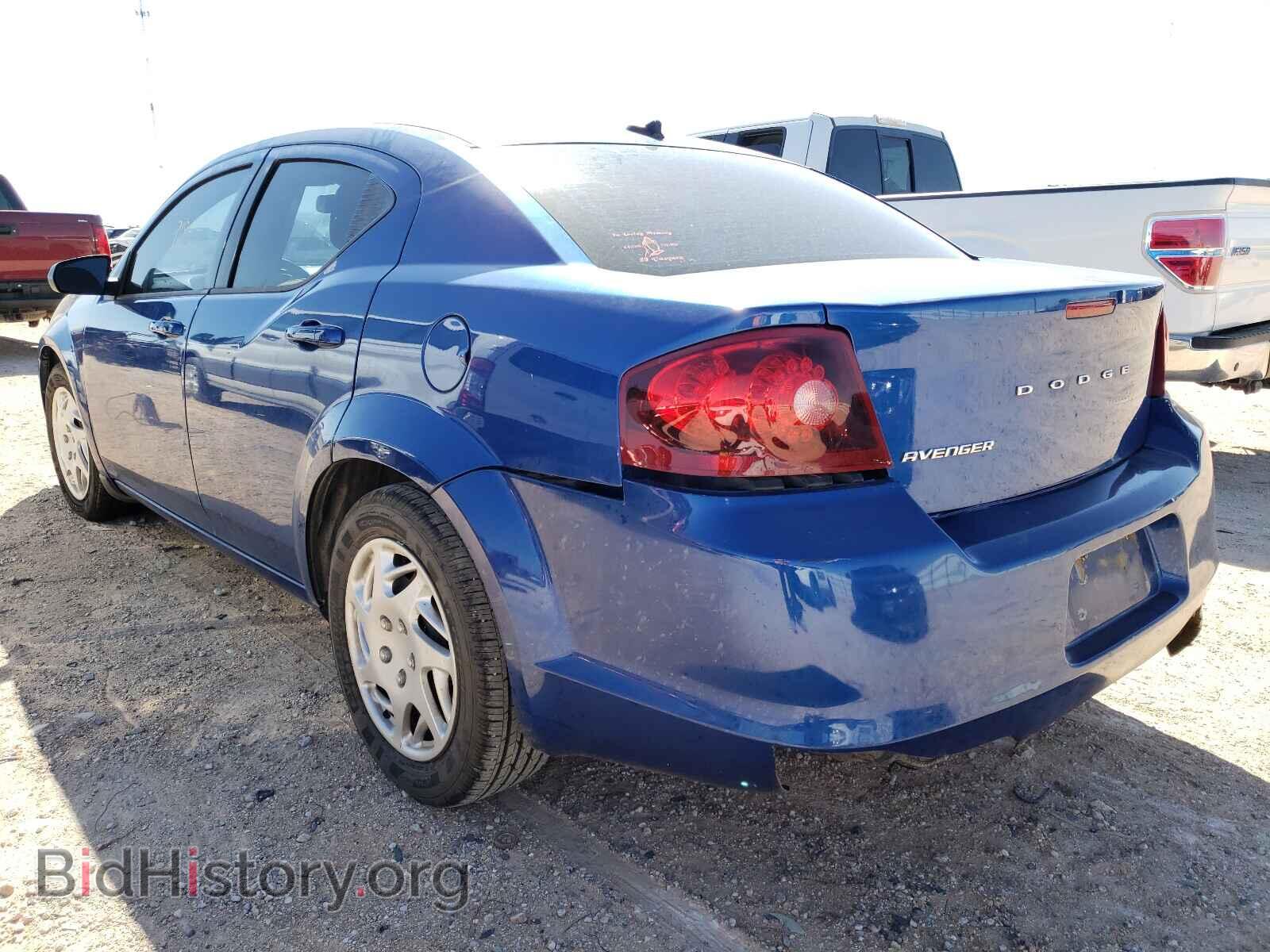 2013 DODGE AVENGER - VIN: 1C3CDZAB1DN730325 - Фото 3