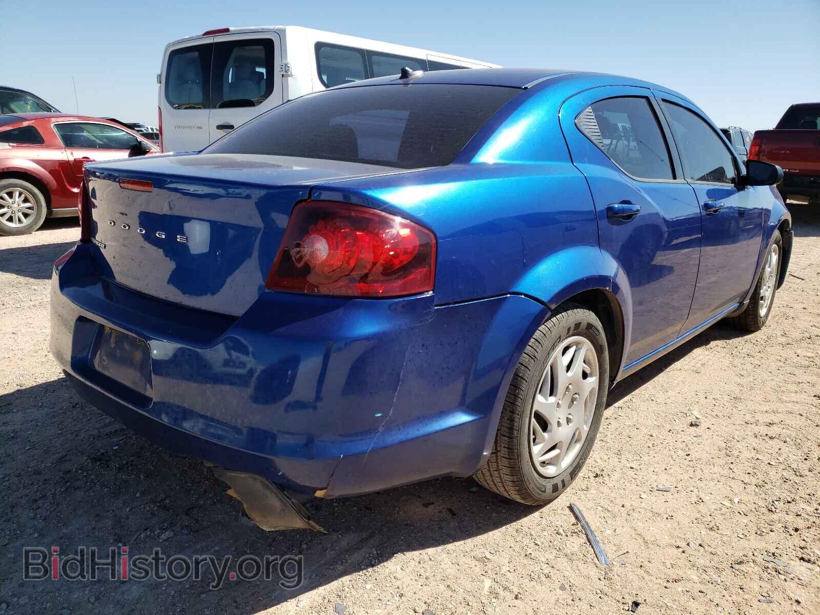 2013 DODGE AVENGER - VIN: 1C3CDZAB1DN730325 - Фото 4
