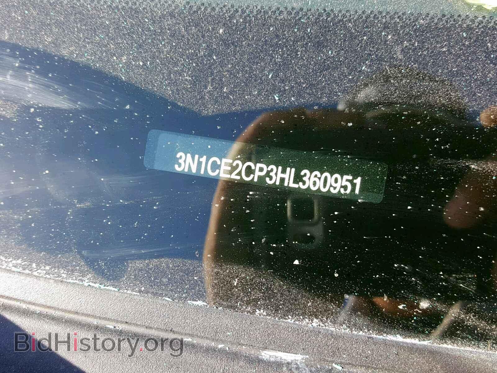 2017 NISSAN VERSA - VIN: 3N1CE2CP3HL360951 - Фото 10