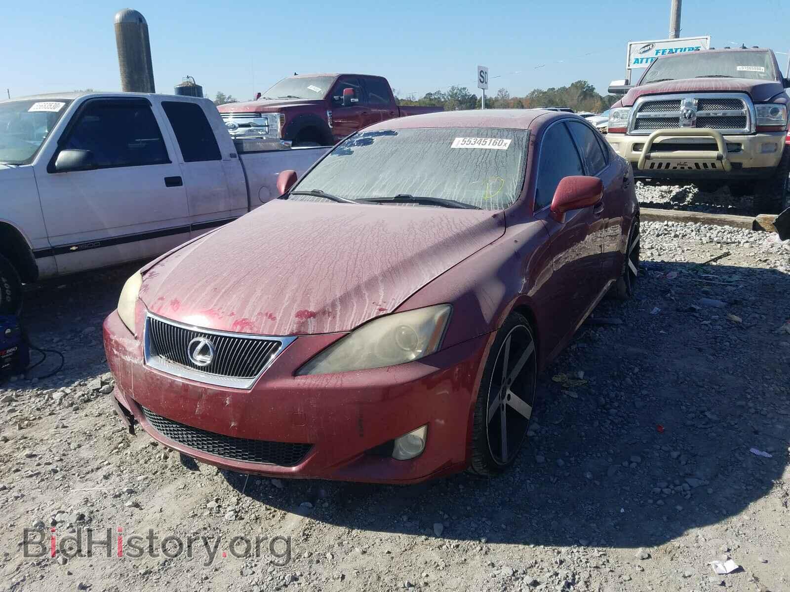 2008 LEXUS IS - VIN: JTHBK262485068418 - Фото 2