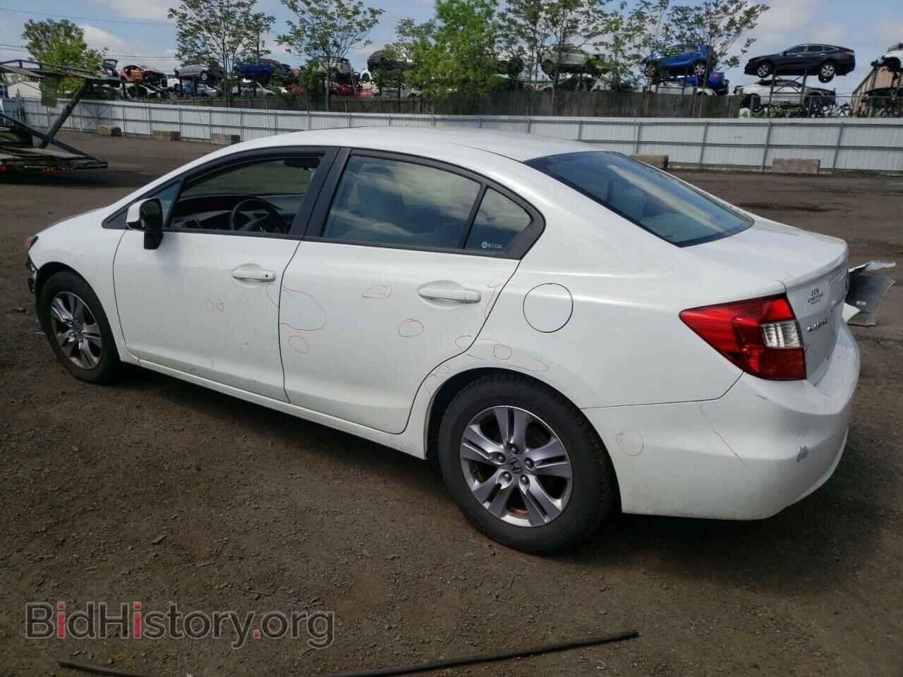 2012 HONDA CIVIC - VIN: 2HGFB2F87CH309737 - Фото 2