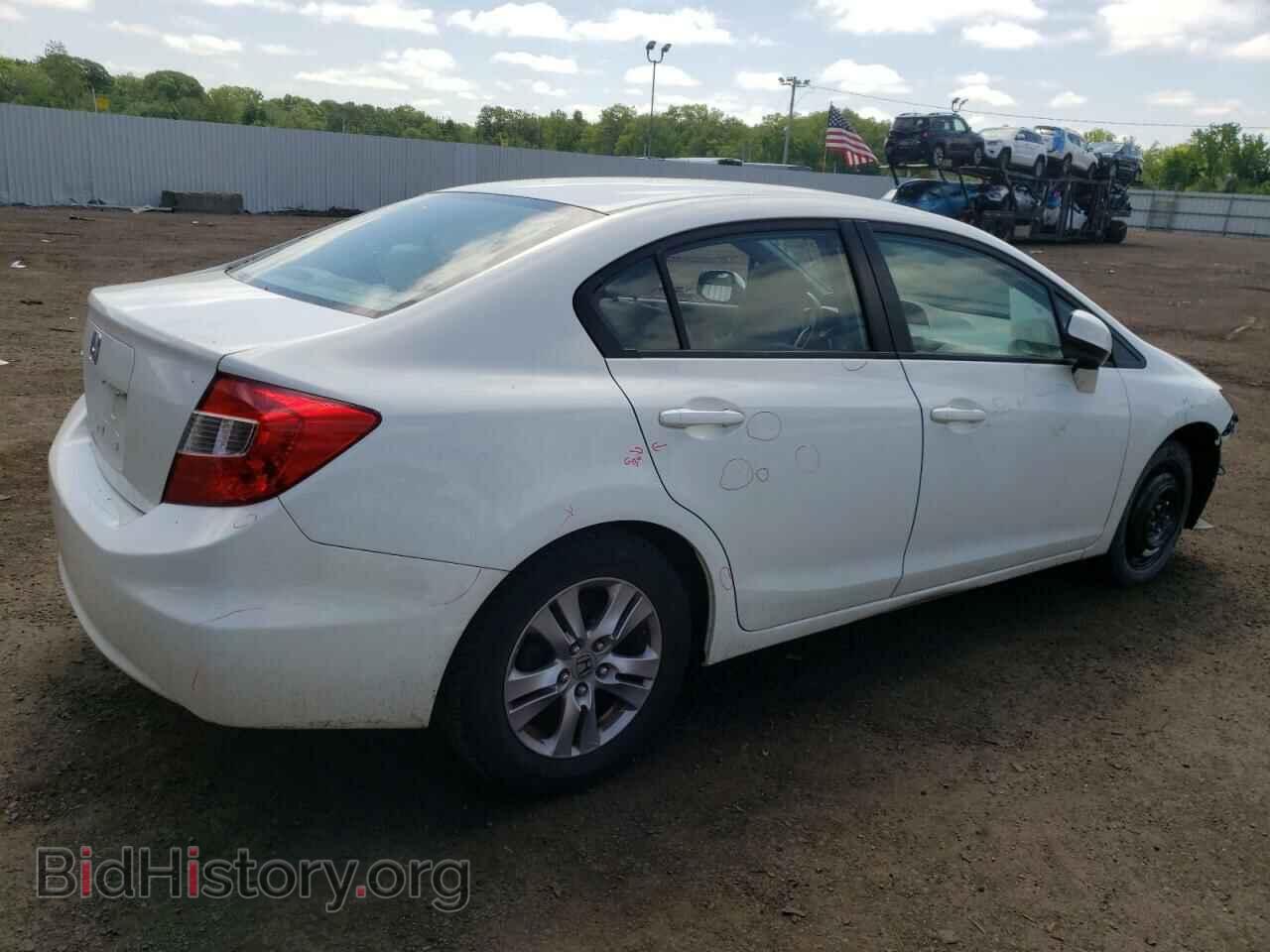 2012 HONDA CIVIC - VIN: 2HGFB2F87CH309737 - Фото 3