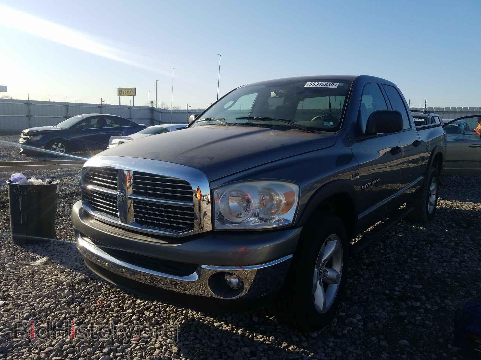 2007 DODGE RAM 1500 - VIN: 1D7HU18247J594945 - Фото 2
