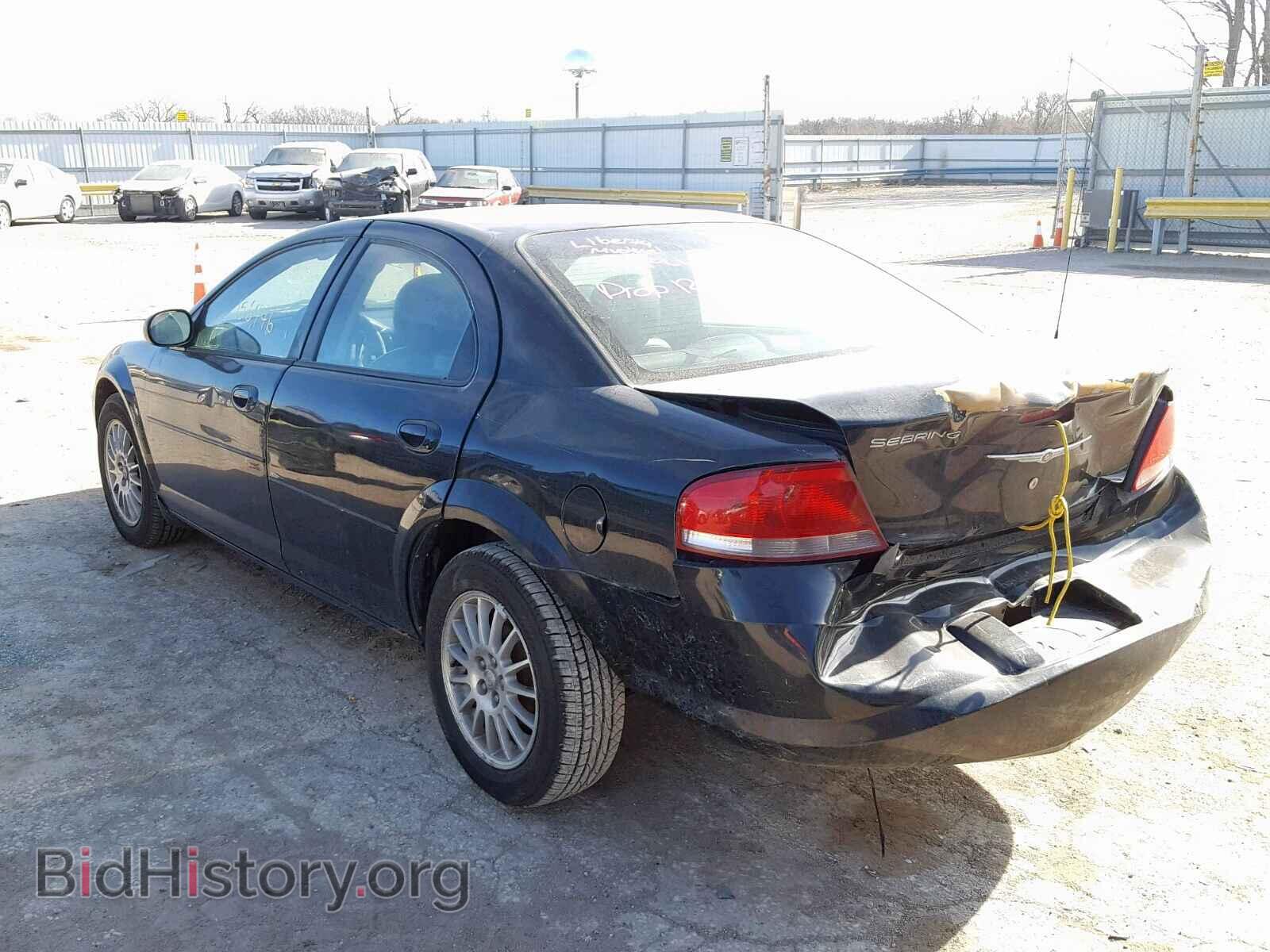 2004 CHRYSLER SEBRING - VIN: 1C3EL46X54N403512 - Фото 3