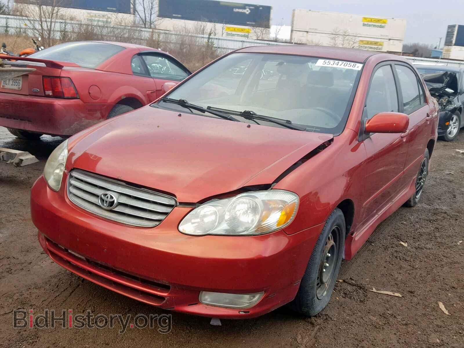 2003 TOYOTA COROLLA - VIN: 2T1BR32E33C012016 - Photo 2