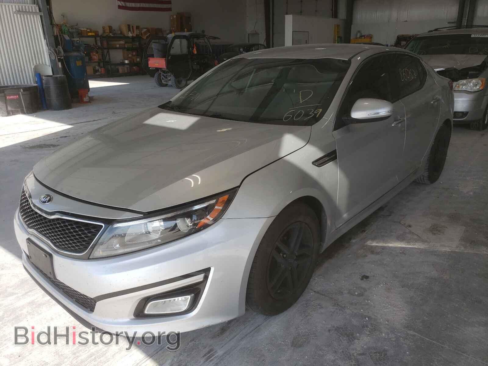 2014 KIA OPTIMA - VIN: KNAGM4A72E5466039 - Фото 2
