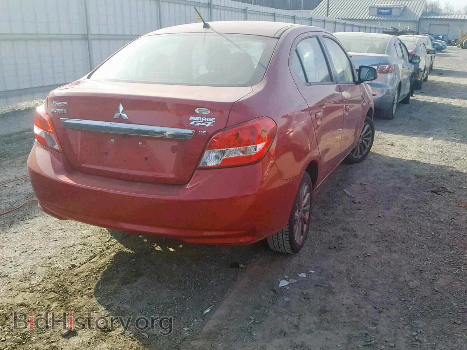 2017 MITSUBISHI MIRAGE - VIN: ML32F4FJ1HHF14635 - Фото 4