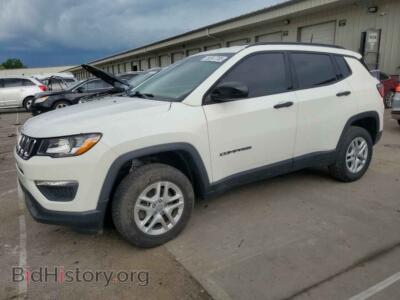 2017 Jeep COMPASS Sport, белый — VIN 3C4NJDAB5HT620576, Copart