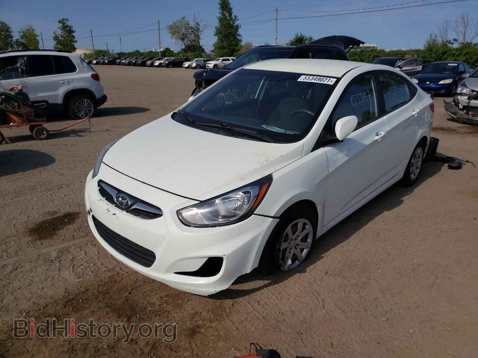 2013 HYUNDAI ACCENT - VIN: KMHCT4AE3DU402921 - Фото 2
