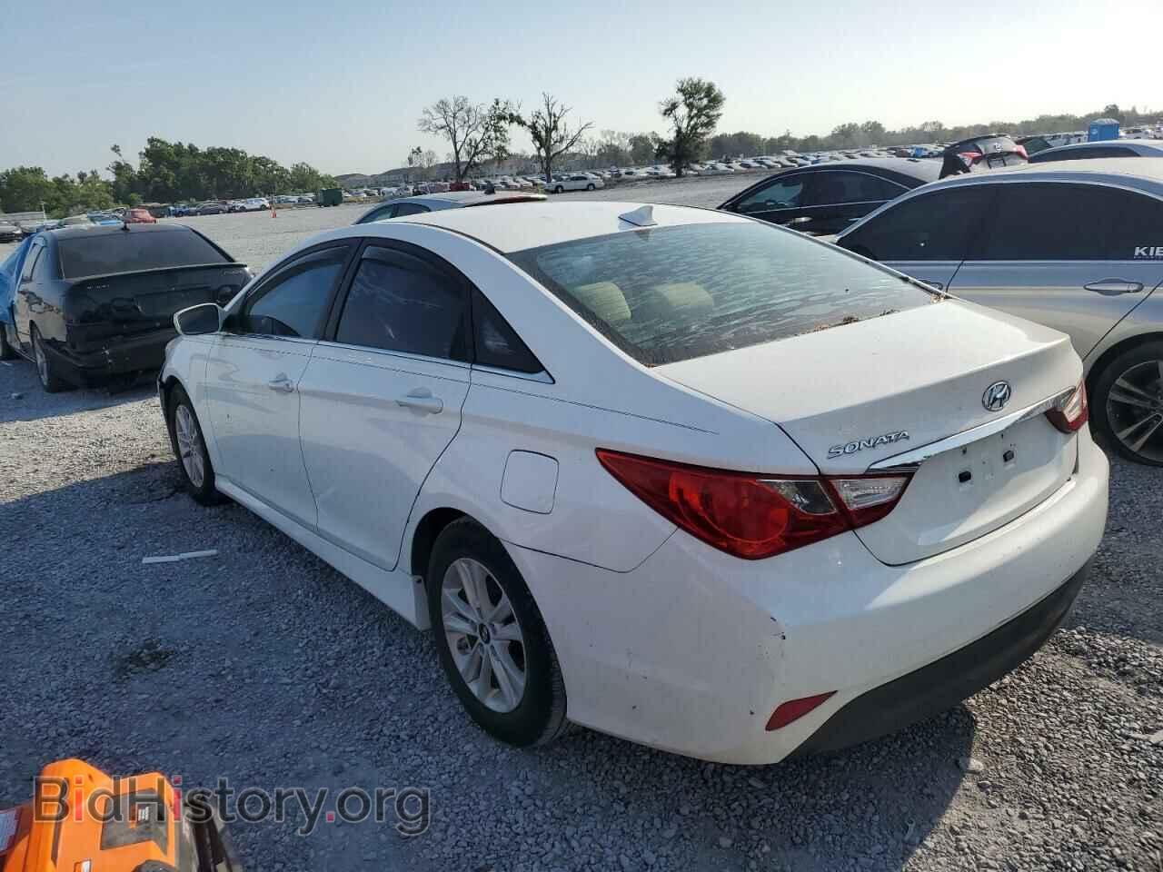 2014 HYUNDAI SONATA - VIN: 5NPEB4AC0EH831430 - Фото 2