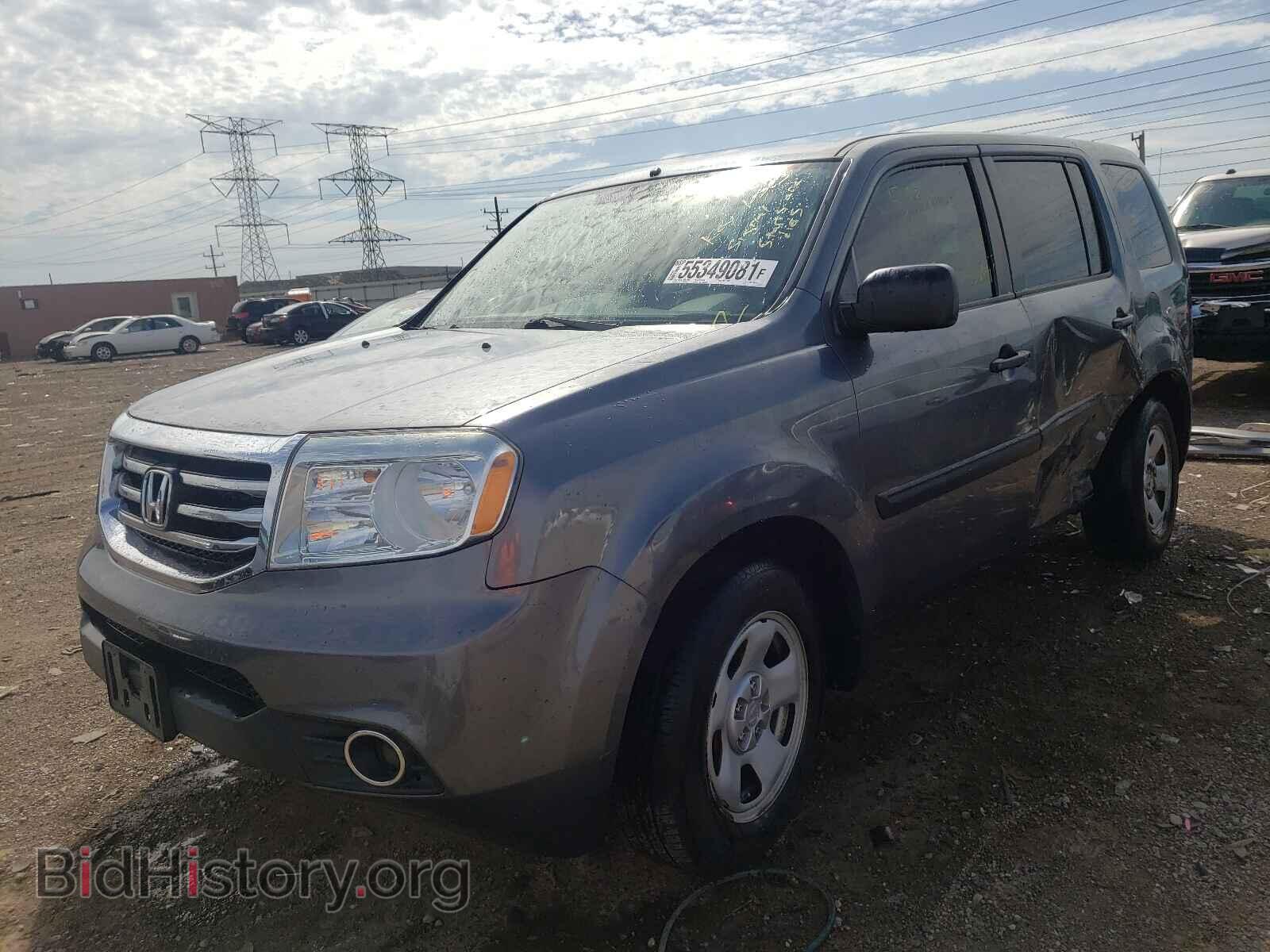 2013 HONDA PILOT - VIN: 5FNYF3H21DB020919 - Фото 2