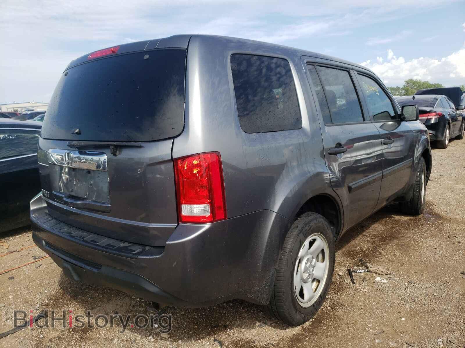 2013 HONDA PILOT - VIN: 5FNYF3H21DB020919 - Фото 4
