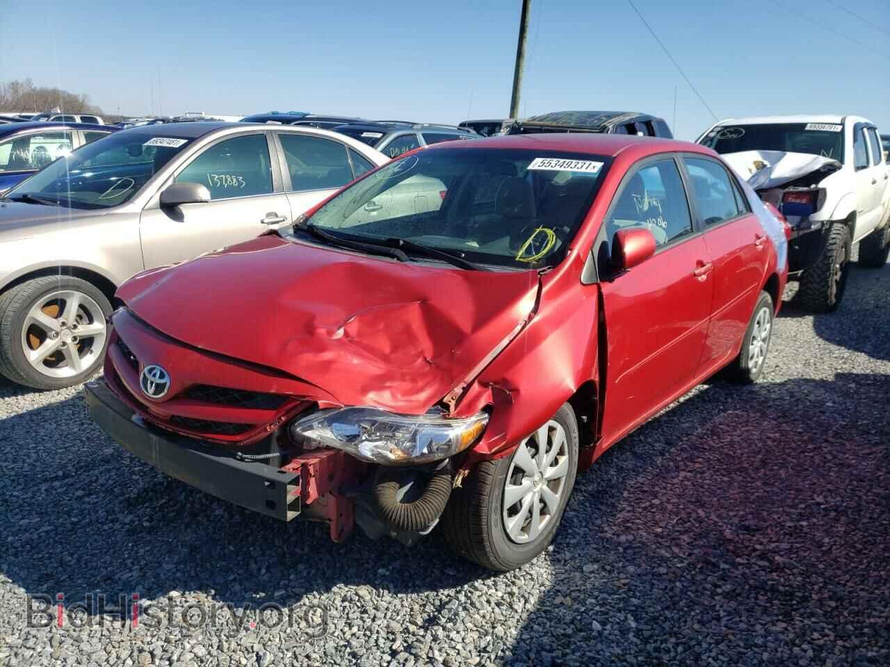 2011 TOYOTA COROLLA - VIN: 2T1BU4EEXBC726319 - Фото 2