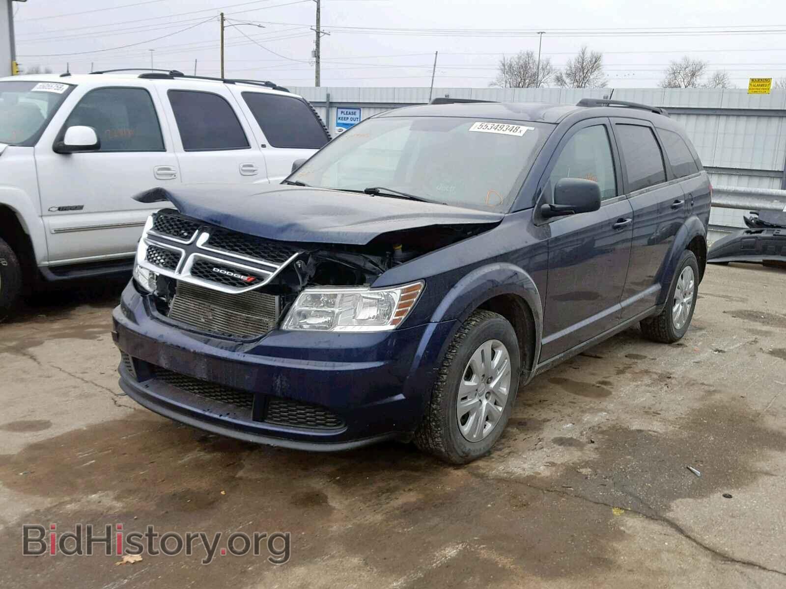 2017 DODGE JOURNEY SE - VIN: 3C4PDCAB3HT700744 - Фото 2