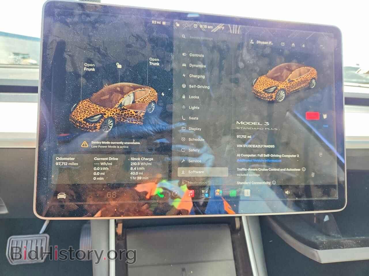 2020 TESLA MODEL 3 - VIN: 5YJ3E1EA2LF744095 - Photo 9