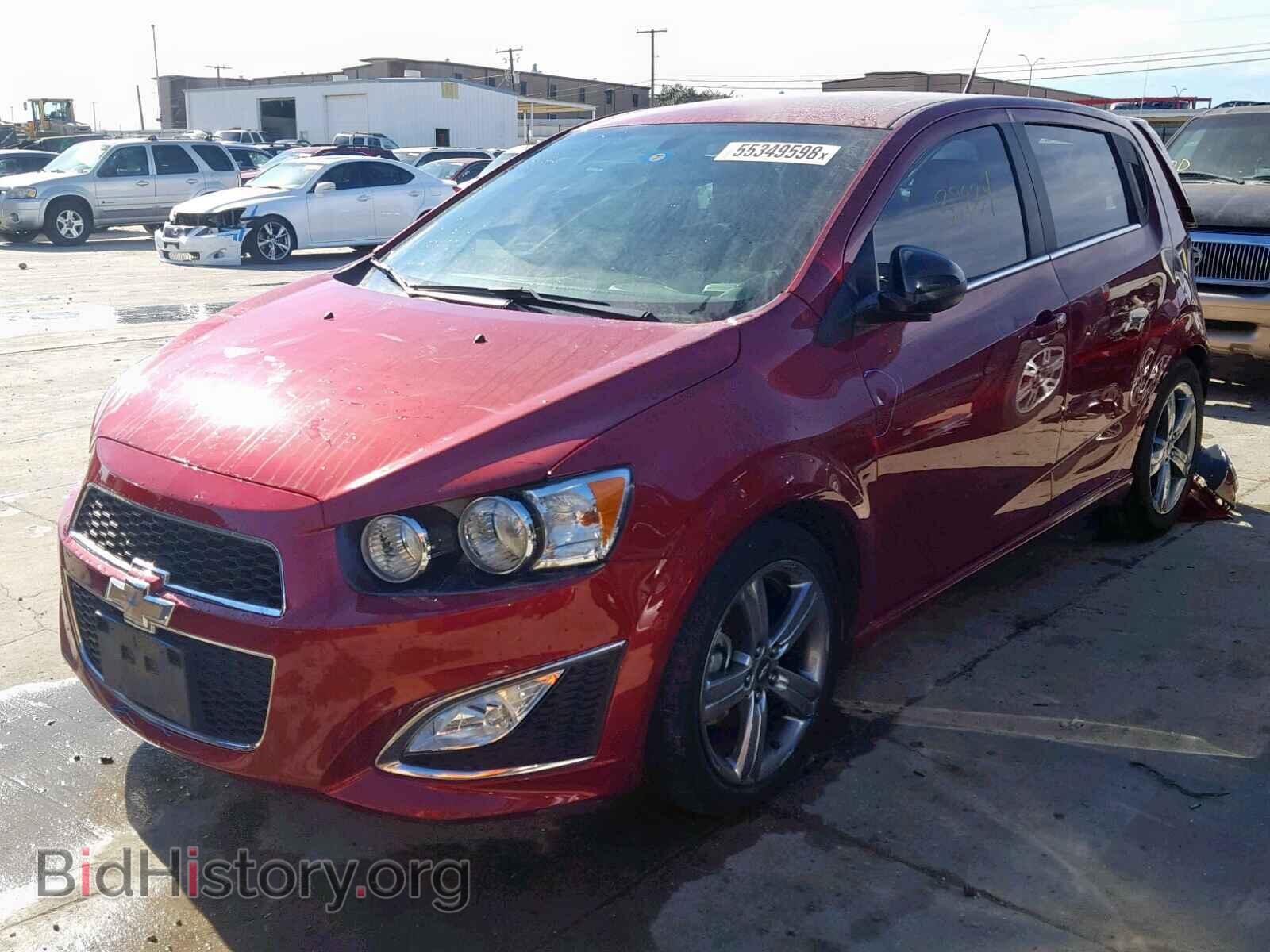 2014 CHEVROLET SONIC - VIN: 1G1JG6SB2E4101874 - Фото 2