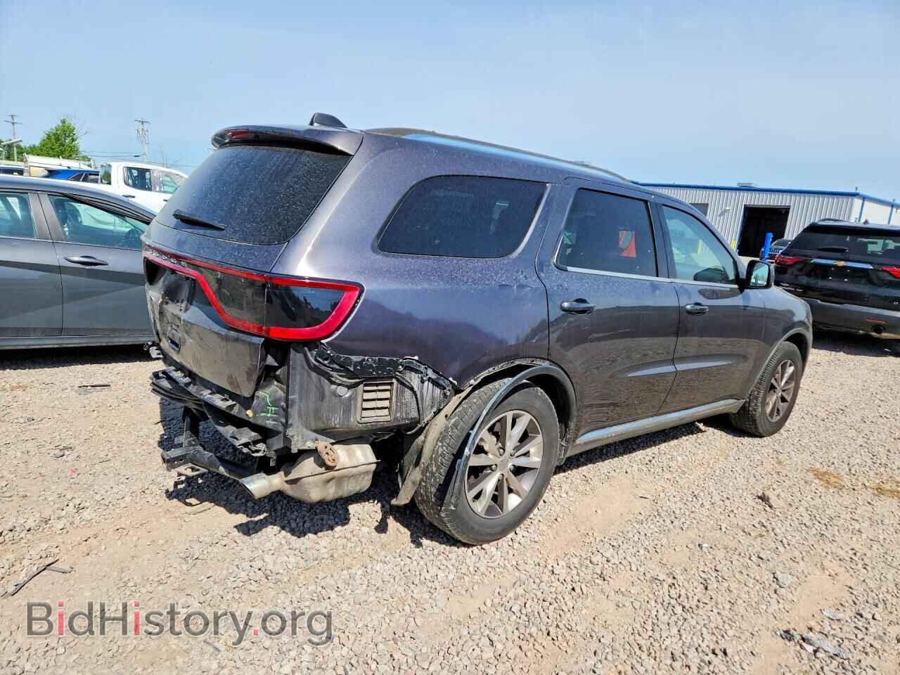 2016 DODGE DURANGO - VIN: 1C4RDHDG6GC373974 - Фото 3