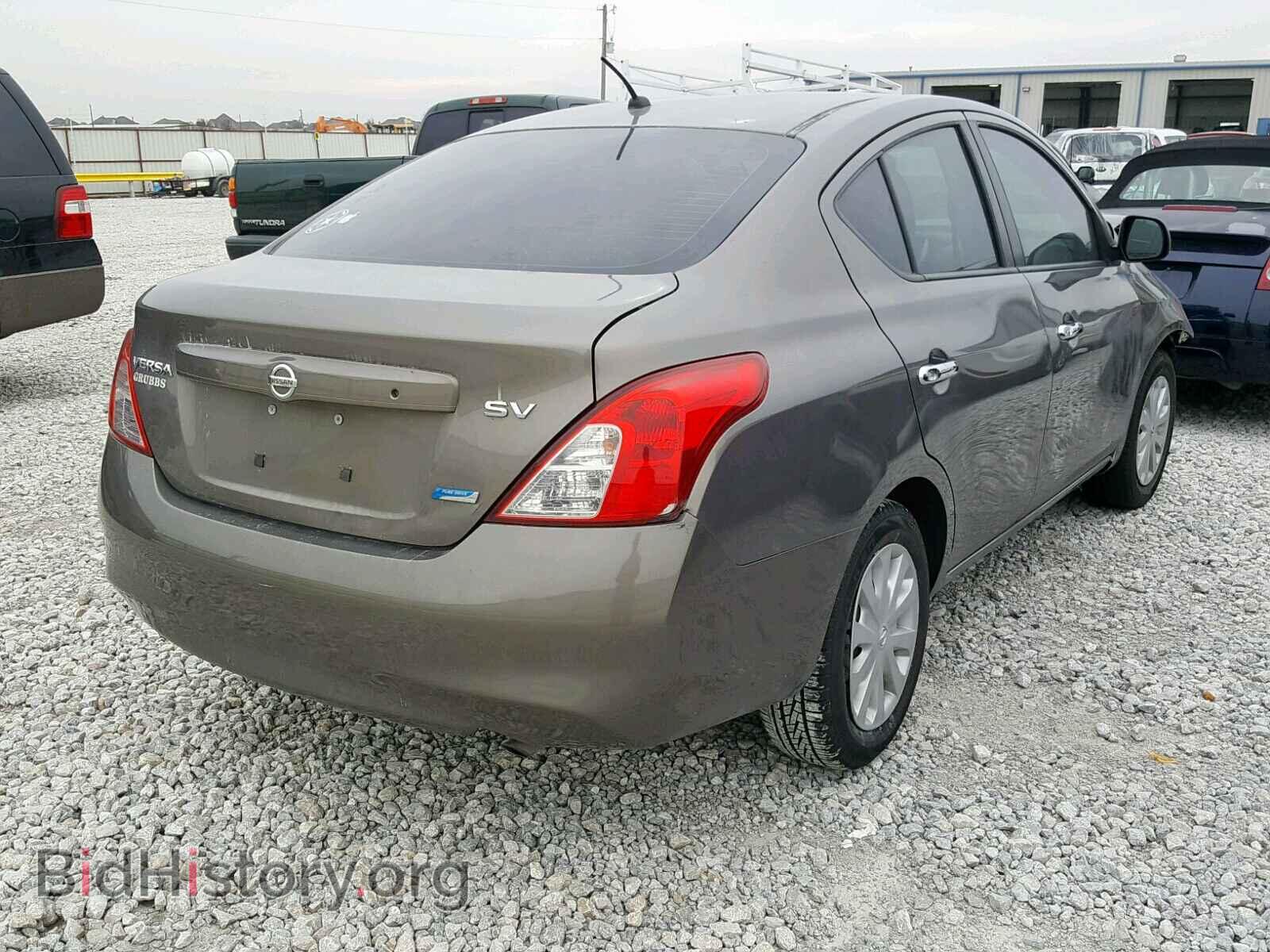 2012 NISSAN VERSA - VIN: 3N1CN7AP1CL934147 - Фото 4