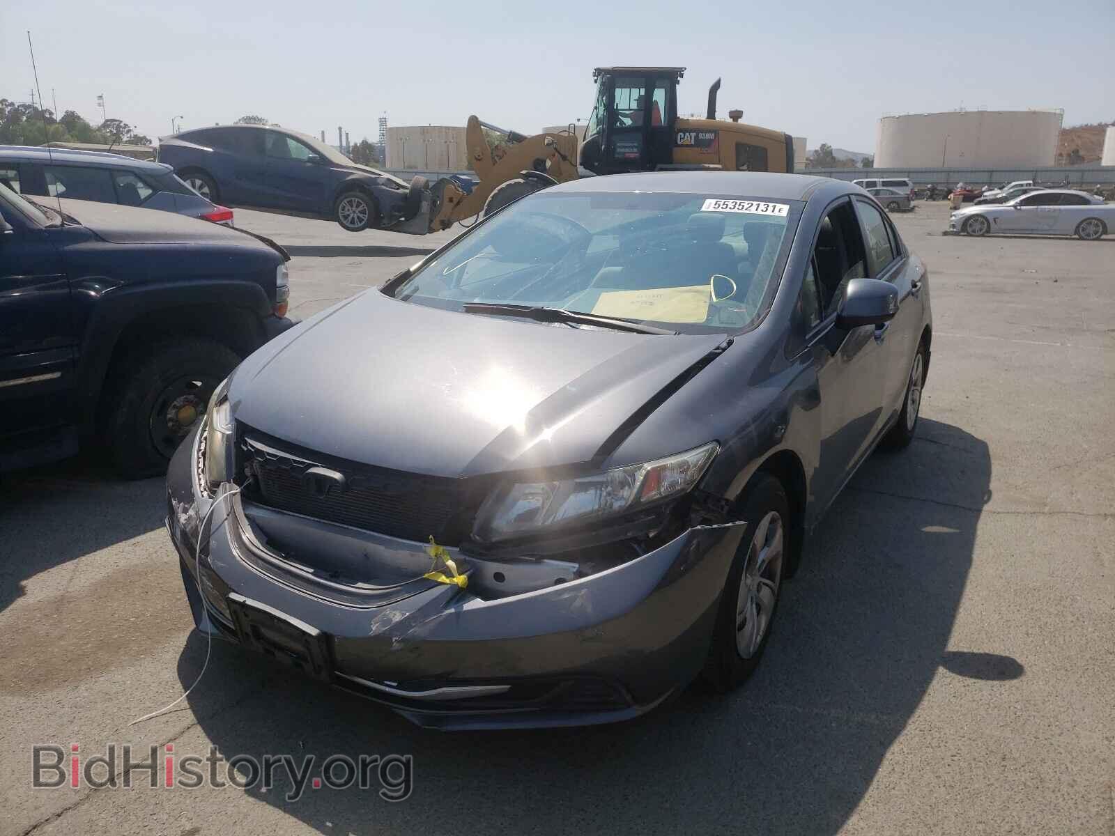 2013 HONDA CIVIC - VIN: 19XFB2F5XDE214624 - Фото 2