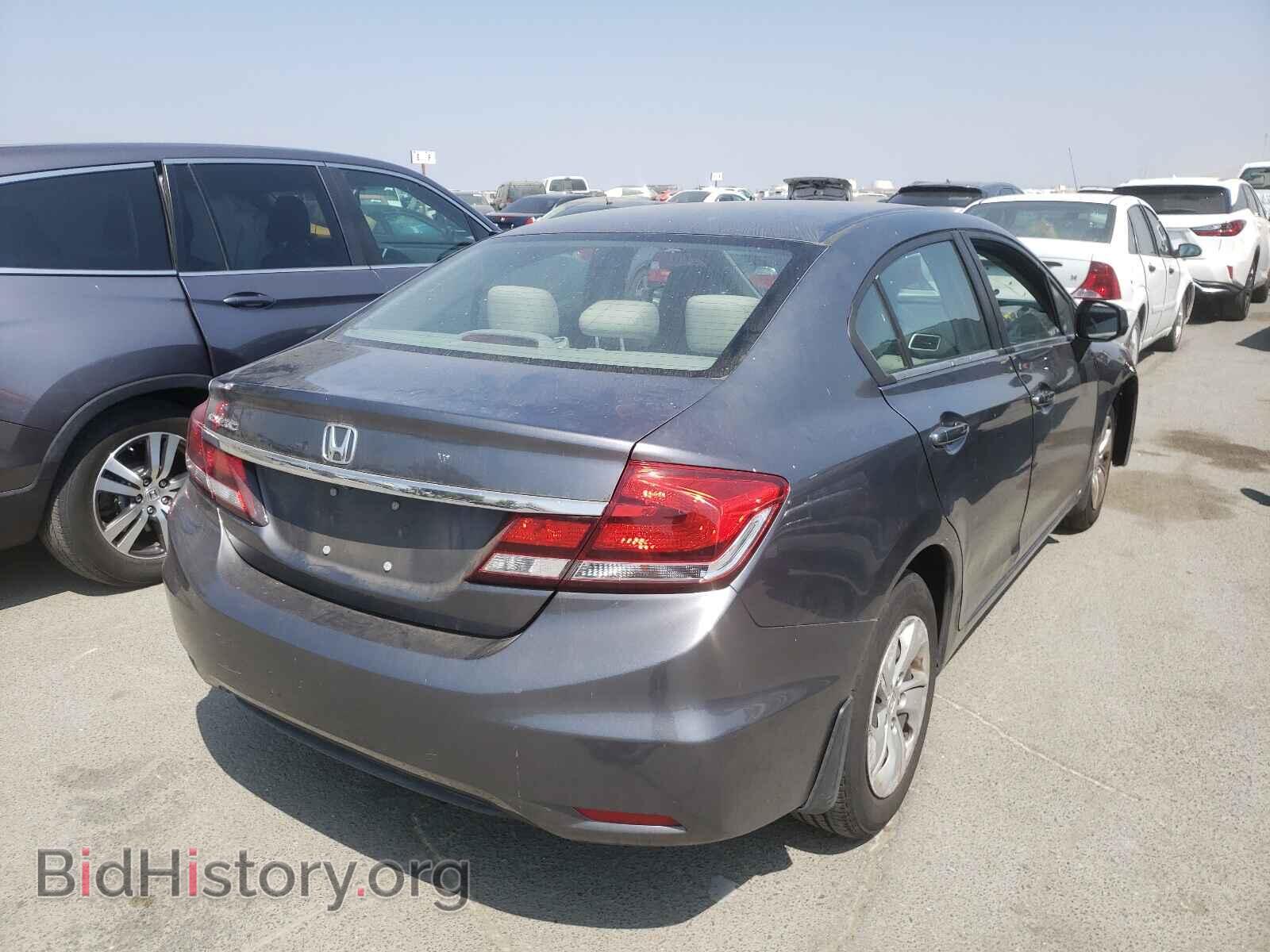 2013 HONDA CIVIC - VIN: 19XFB2F5XDE214624 - Фото 4