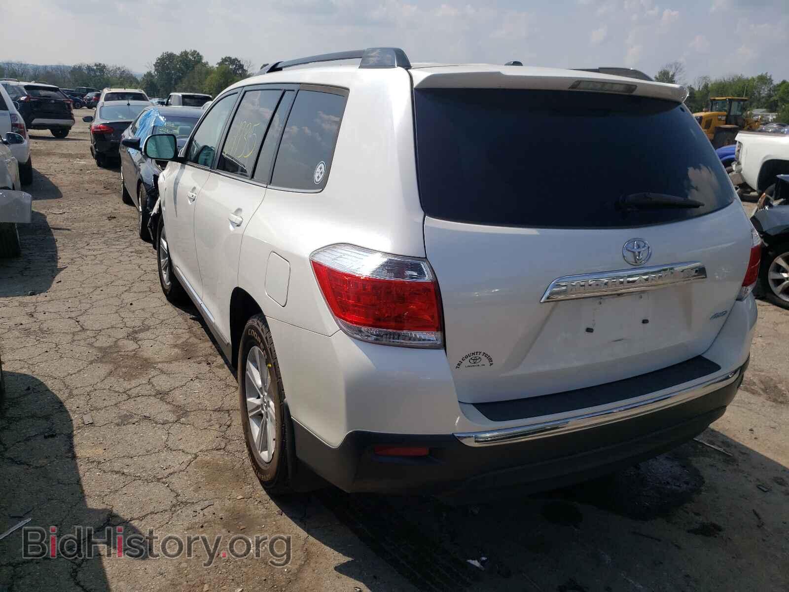 2013 TOYOTA HIGHLANDER - VIN: 5TDBK3EH7DS219978 - Фото 3