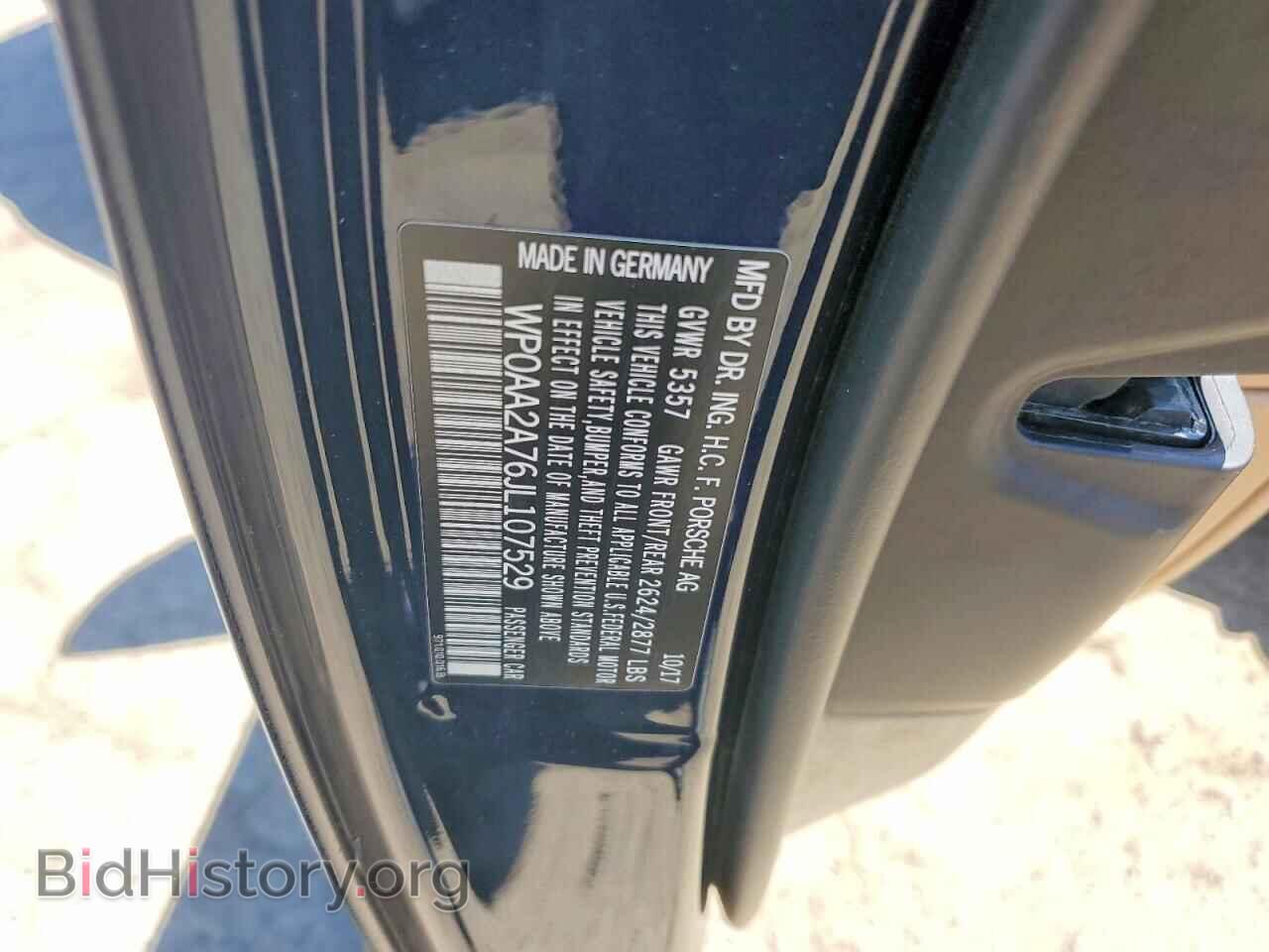 2018 PORSCHE PANAMERA - VIN: WP0AA2A76JL107529 - Photo 12