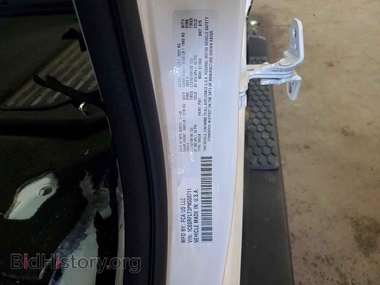 2023 RAM 1500 - VIN: 1C6SRFLT3PN550711 - Фото 12
