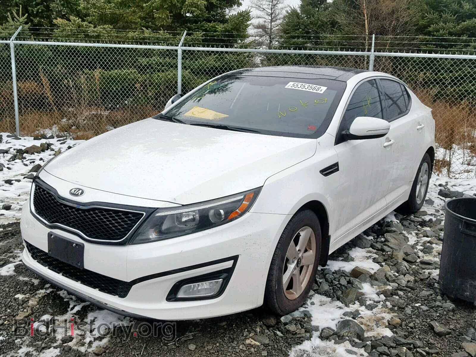 2014 KIA OPTIMA - VIN: KNAGM4A73E5468737 - Фото 2