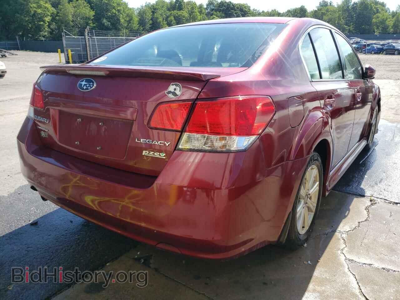 2012 SUBARU LEGACY - VIN: 4S3BMBG62C3012575 - Фото 4