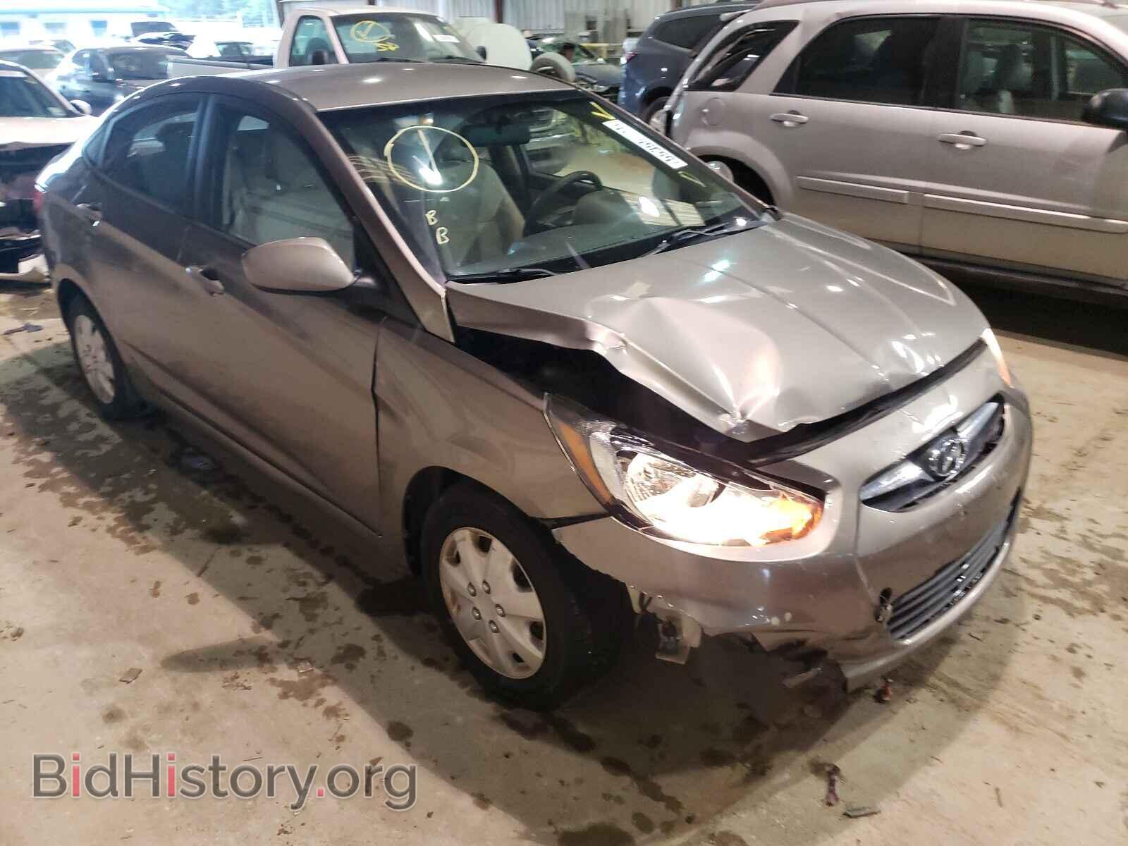 Photo KMHCT4AE1DU439563 - HYUNDAI ACCENT 2013