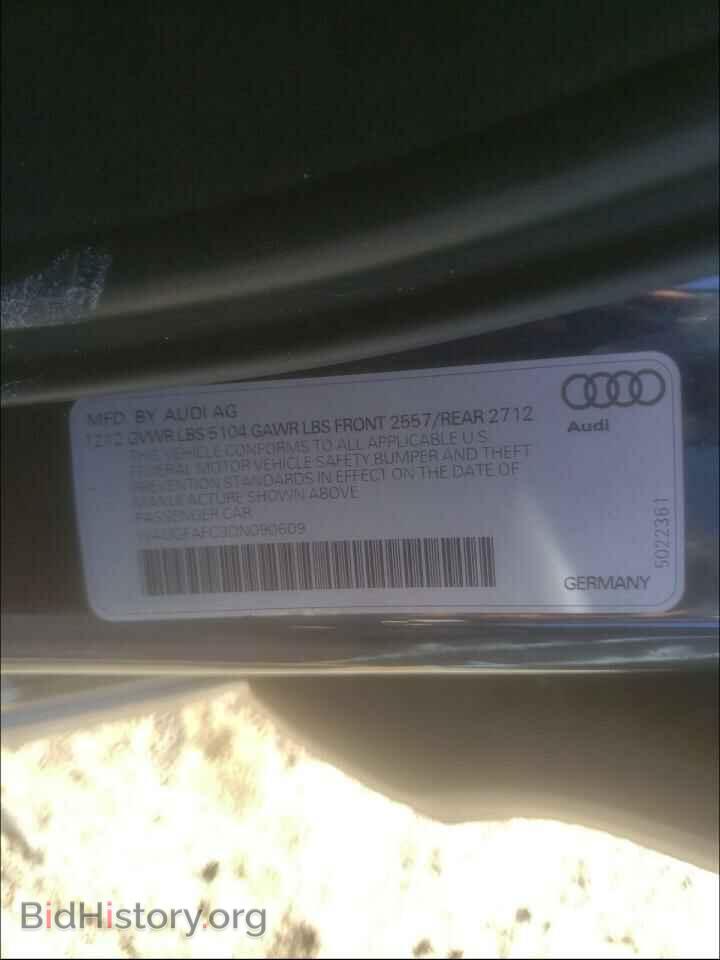 2013 AUDI A6 - VIN: WAUGFAFC3DN090609 - Photo 10