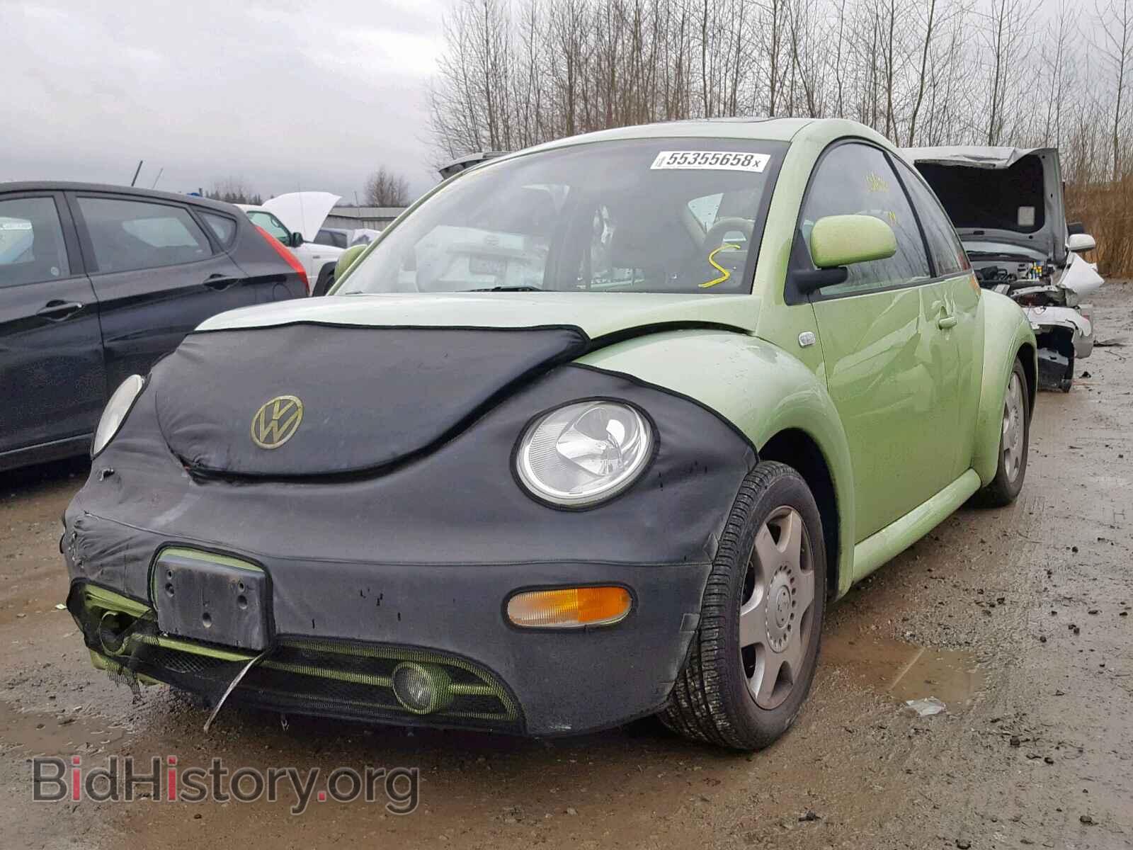 2000 VOLKSWAGEN BEETLE - VIN: 3VWDD21C0YM442292 - Фото 2