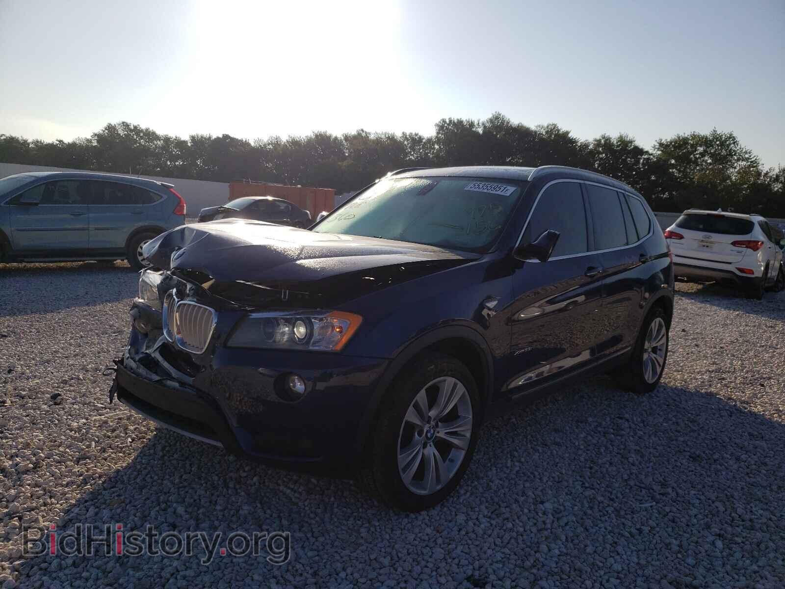 2012 BMW X3 - VIN: 5UXWX7C56CL975156 - Фото 2