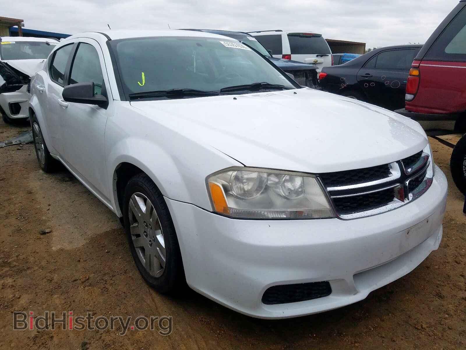 Фотография 1C3CDZAB8DN529716 - DODGE AVENGER 2013