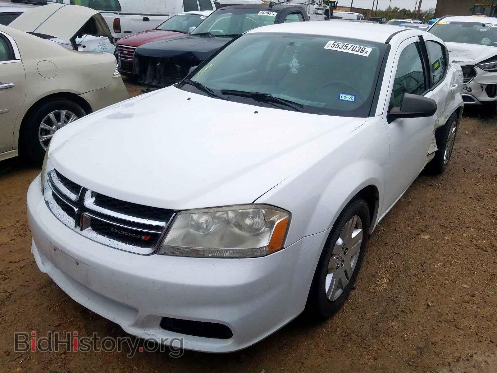 2013 DODGE AVENGER - VIN: 1C3CDZAB8DN529716 - Фото 2