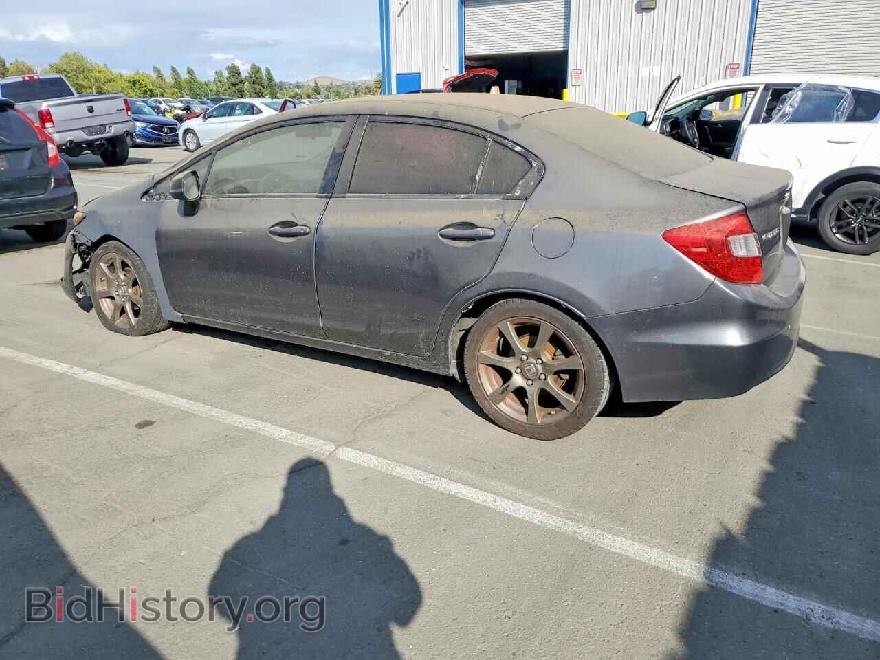 2012 HONDA CIVIC - VIN: 2HGFB2F8XCH592618 - Фото 2