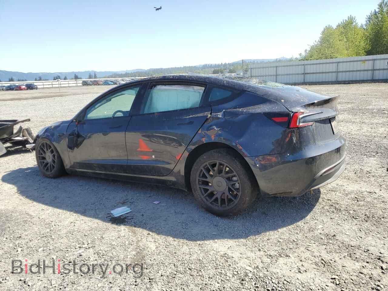 2024 TESLA MODEL 3 - VIN: 5YJ3E1EA0RF724968 - Photo 2