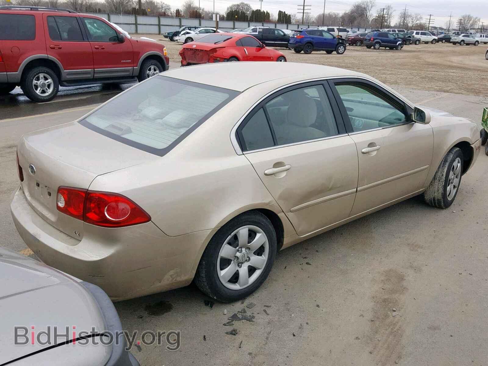2007 KIA OPTIMA - VIN: KNAGE123075106567 - Фото 4