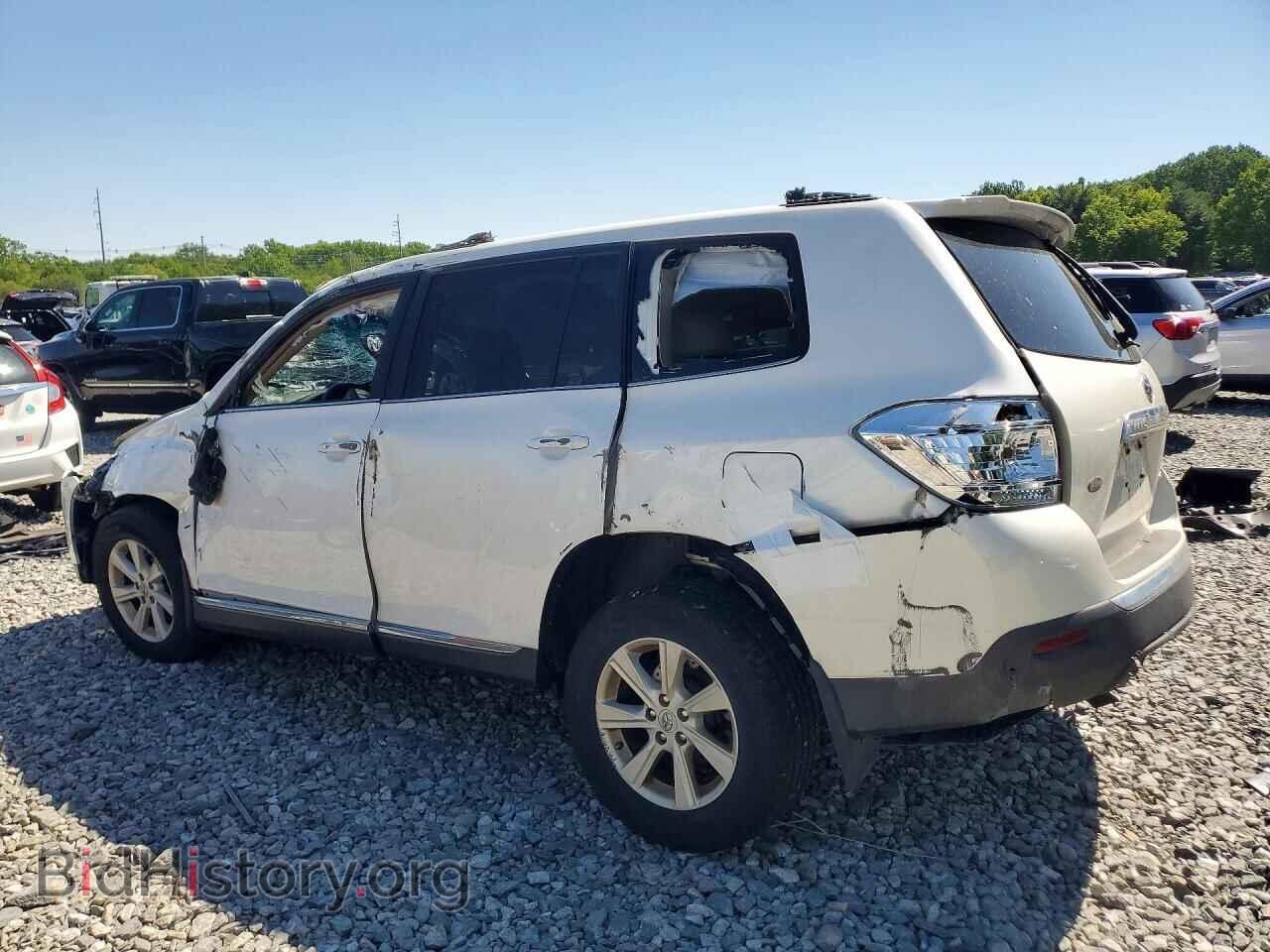 2012 TOYOTA HIGHLANDER - VIN: 5TDBK3EH1CS136156 - Фото 2