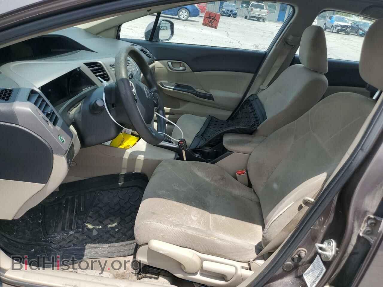 2012 HONDA CIVIC - VIN: 2HGFB2F57CH605444 - Фото 7