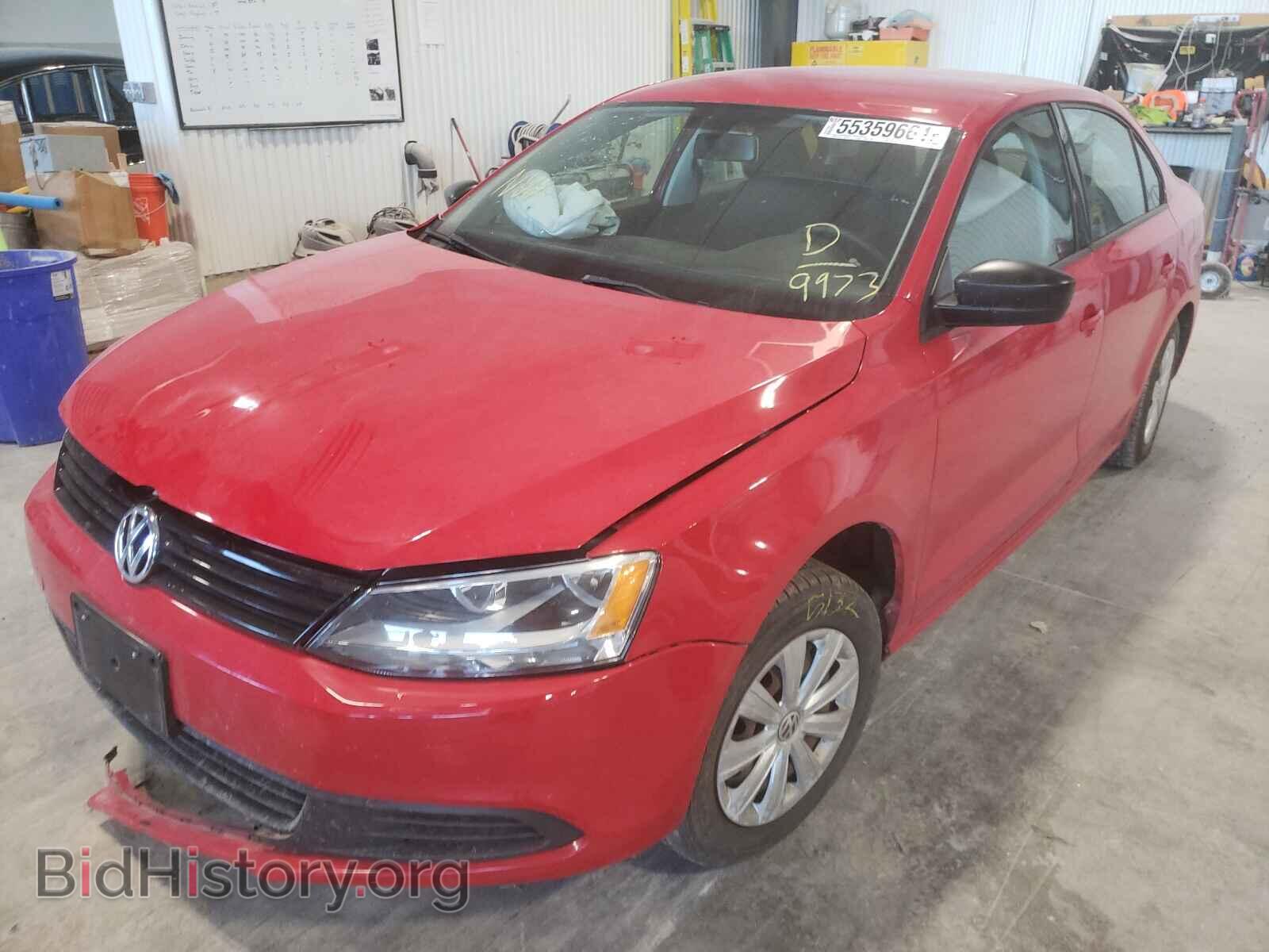 2014 VOLKSWAGEN JETTA - VIN: 3VW1K7AJXEM209973 - Фото 2