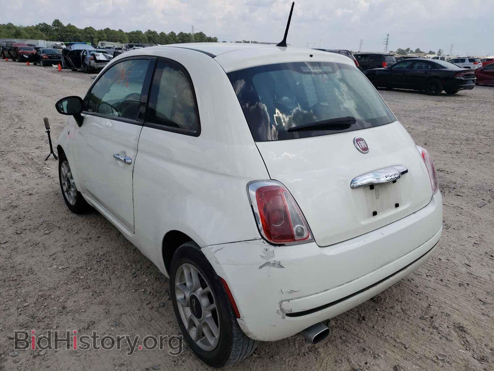 2015 FIAT 500 - VIN: 3C3CFFAR8FT607727 - Фото 3