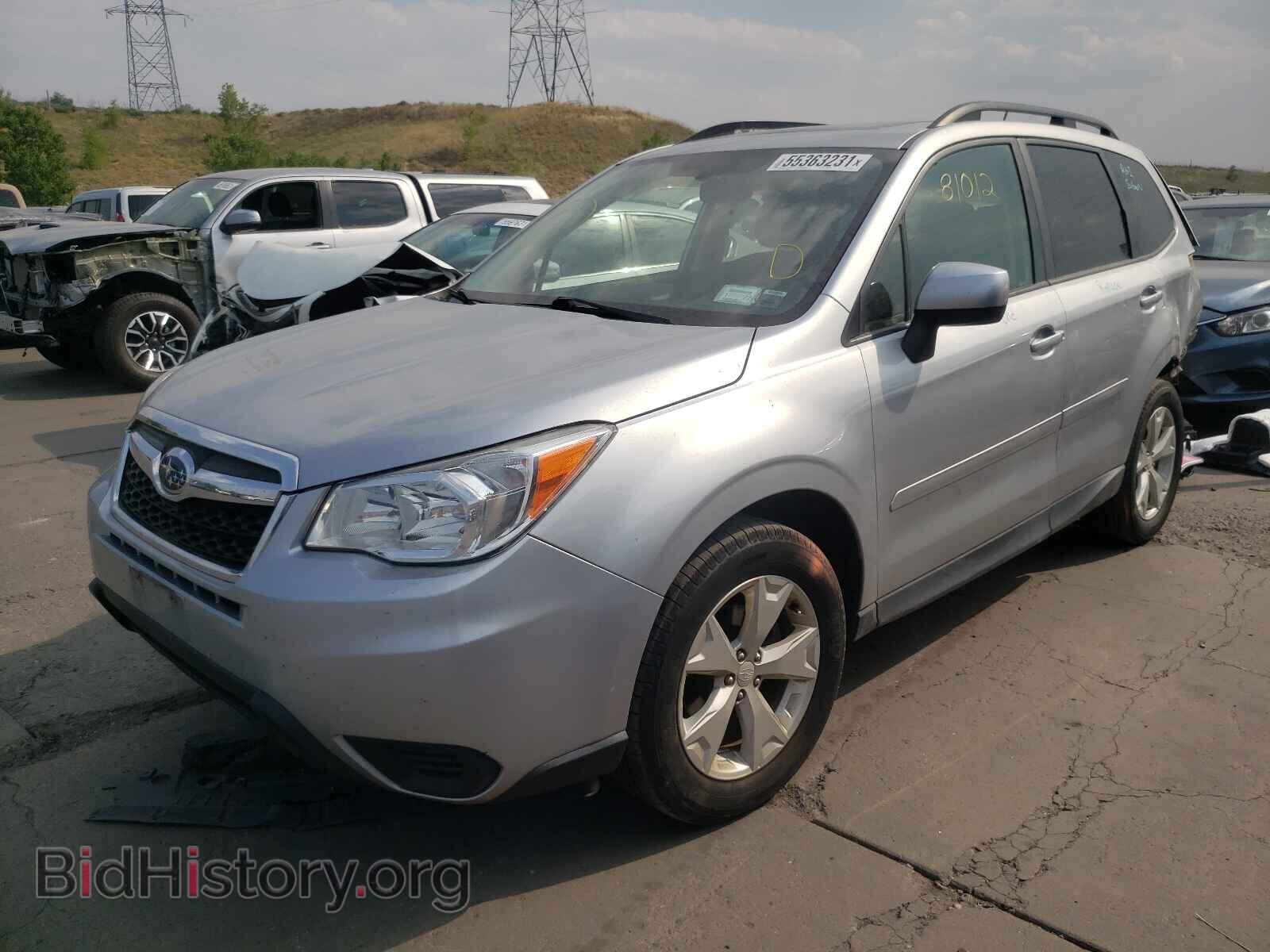 2015 SUBARU FORESTER - VIN: JF2SJADC2FH508191 - Фото 2