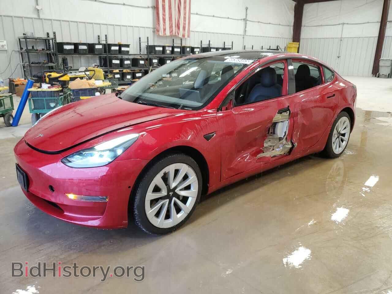Фотография 5YJ3E1EA1NF289162 - TESLA MODEL 3 2022
