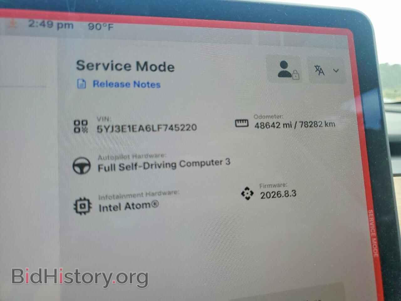 2020 TESLA MODEL 3 - VIN: 5YJ3E1EA6LF745220 - Photo 9