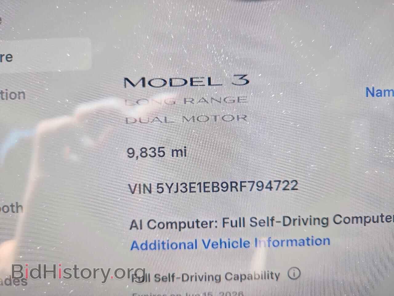 2024 TESLA MODEL 3 - VIN: 5YJ3E1EB9RF794722 - Photo 9