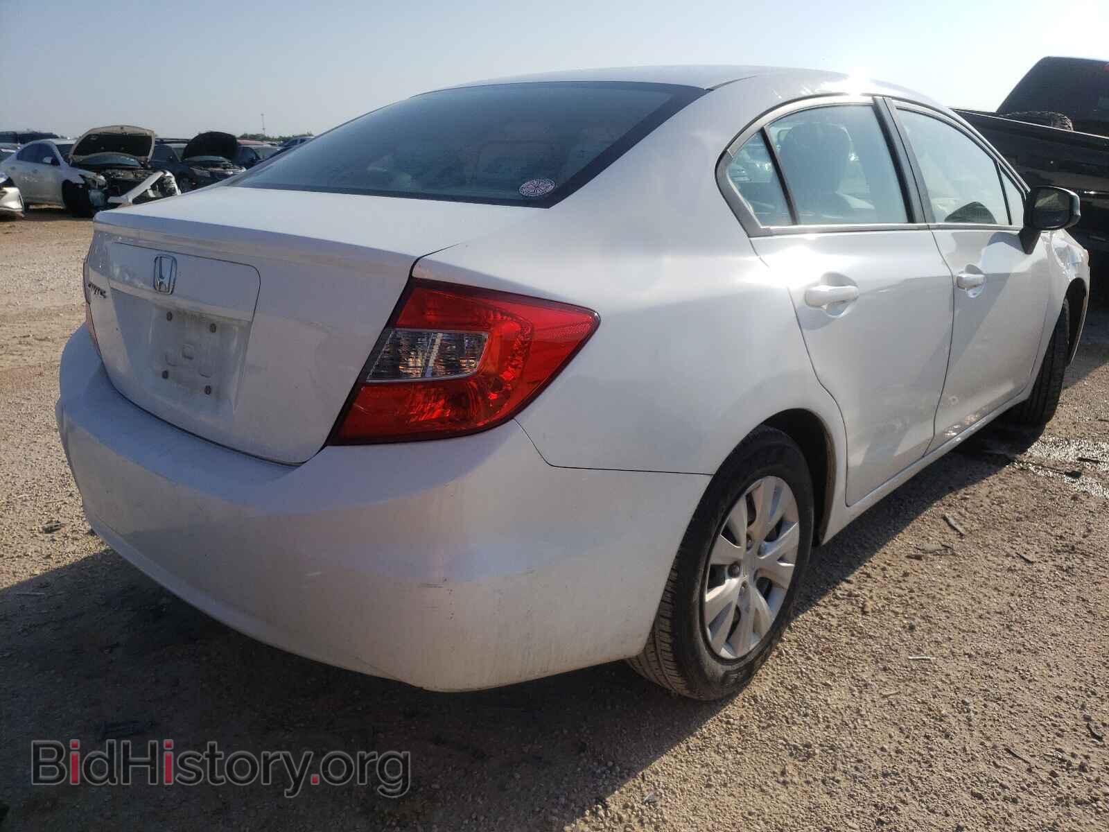 2012 HONDA CIVIC - VIN: 19XFB2F50CE306341 - Фото 4